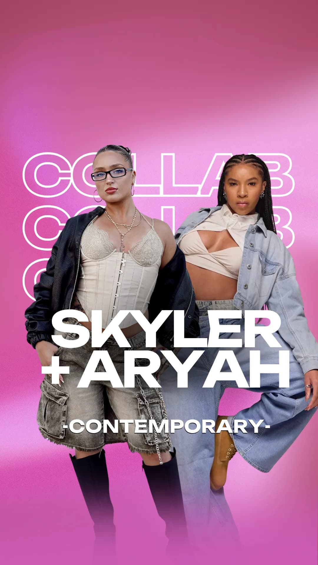 Skyler + Aryah, Contemporary (Collab class)